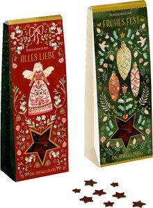 Hot chocolate - Festive Christmas, assorted.