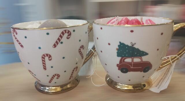 Scented Christmas mug, your choice of scent, 250 g