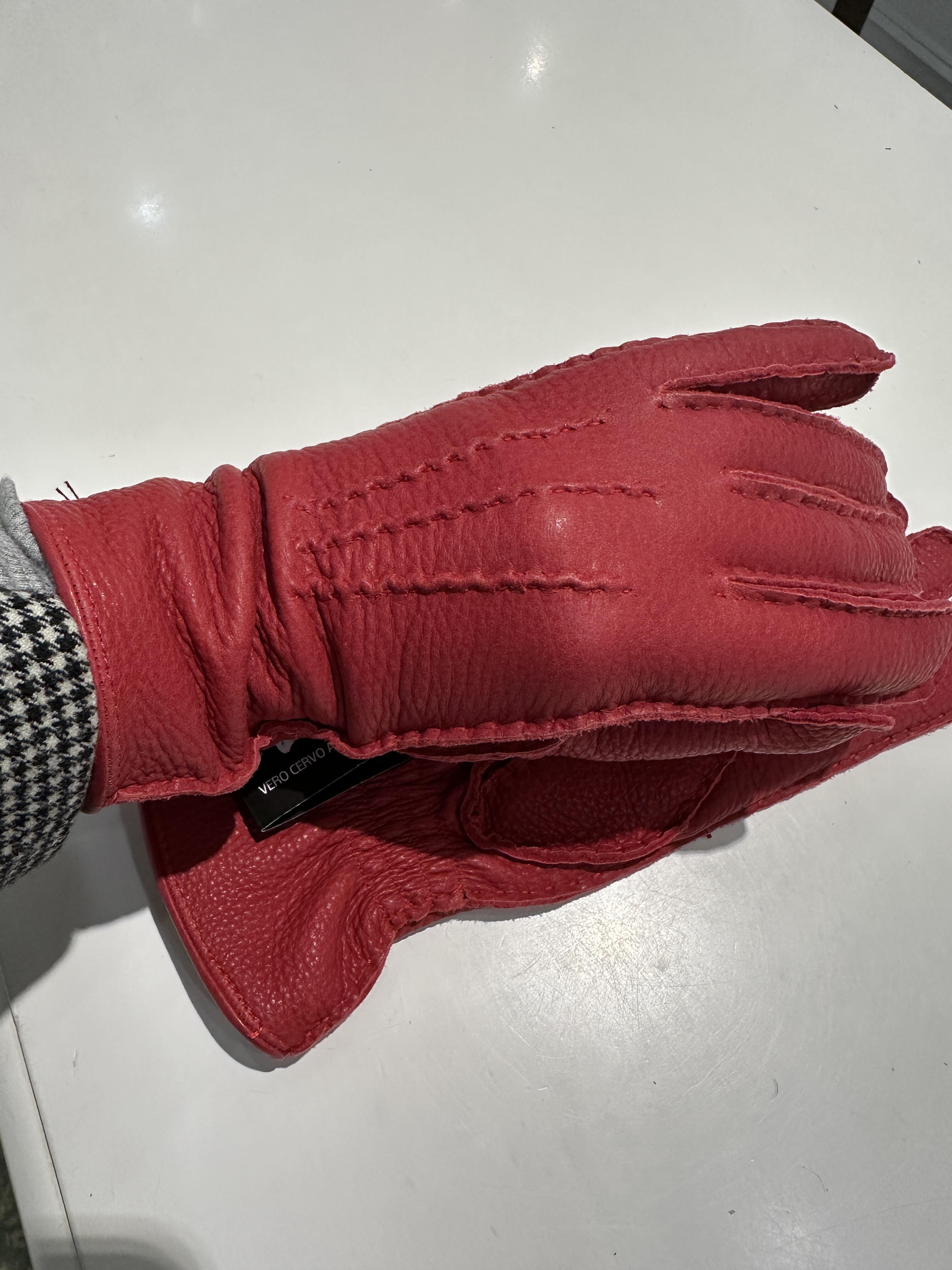 Gants en peau de cerf femme