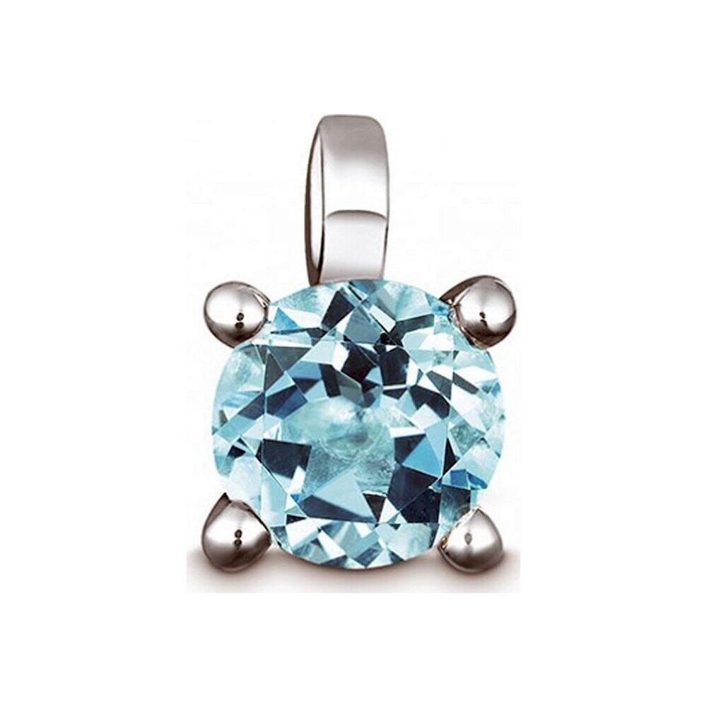 Quinn Pendentif en argent avec topaze bleue 024846958