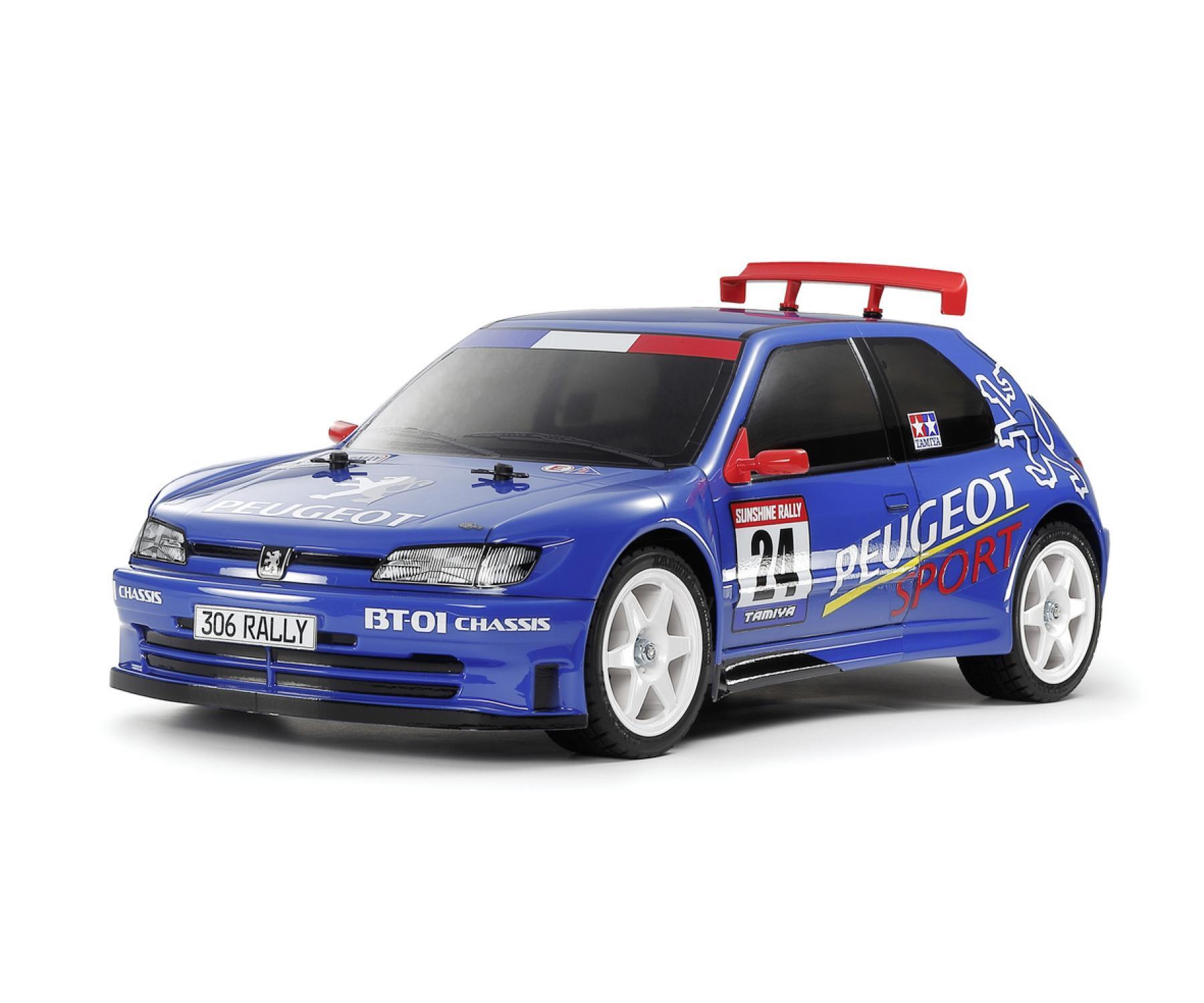 Tamiya RCBT-01 Peugeot 306 Maxi Rallye 2WD Modèle télécommandé 1:10 Tam: 58746 RTR