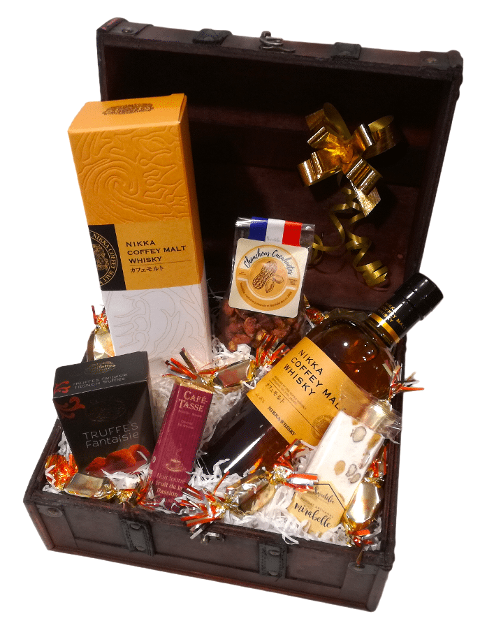 Coffret Garni / Petite Malle Whisky Japonais 