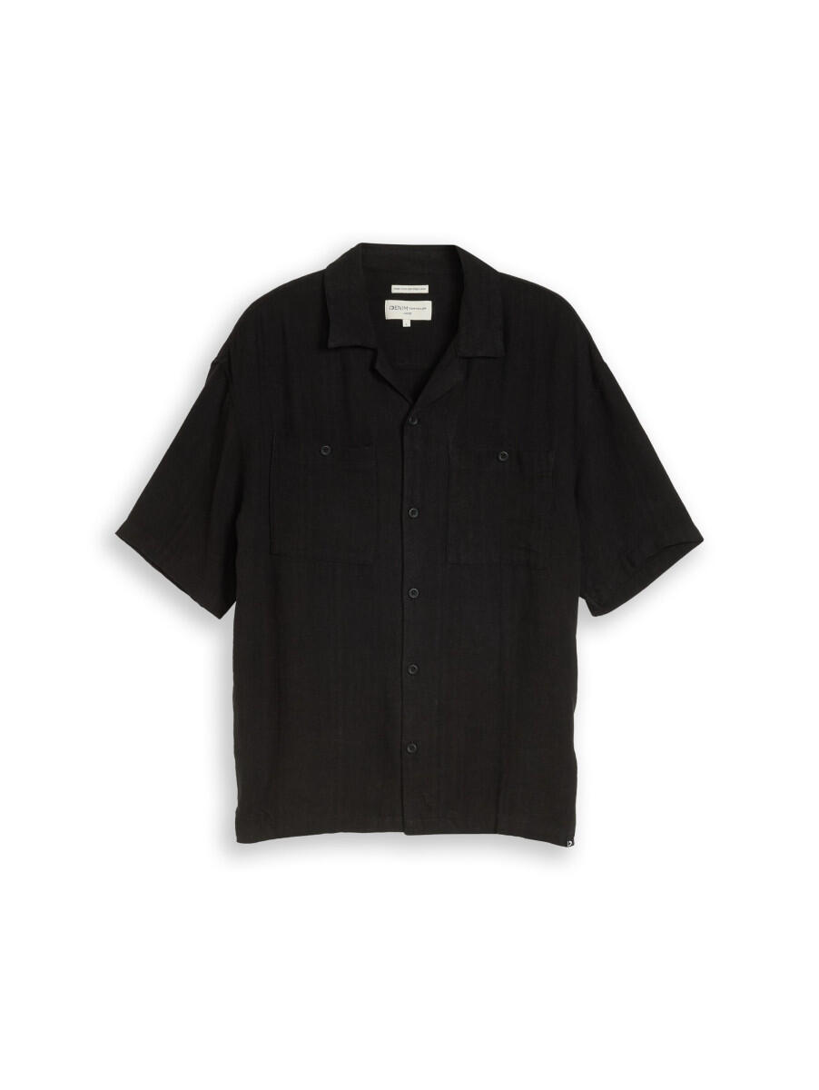 Chemise Resort en lin à coupe ample