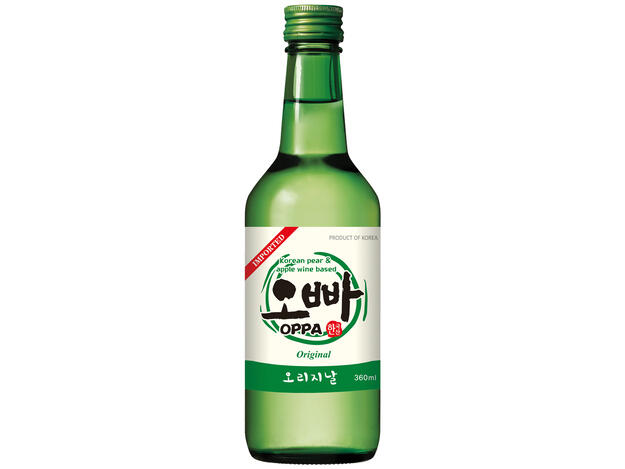 OPPA - Soju Boisson Alcool Coréenne  Original ALC 17.5% - 360ml 