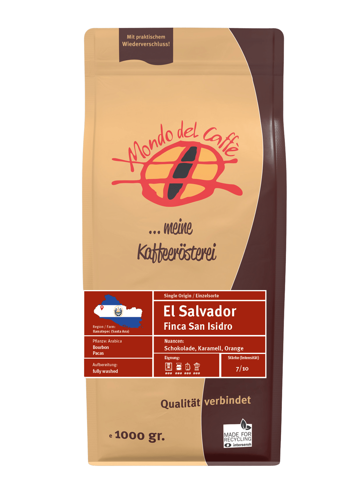 El Salvador Finca San Isidro / fully washed Arabica single variety (Coffee / Espresso)