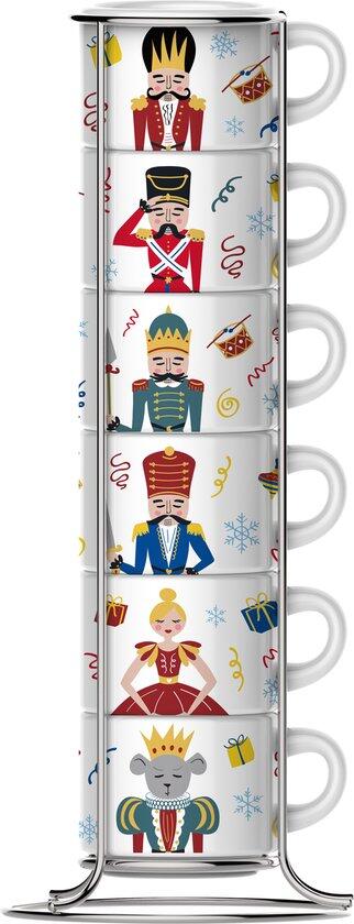 BIALETTI MOKA - NSN2023022 Set of 6 Stackable Cups