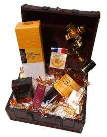 Food Gift Baskets Candy & Chocolate Malt Whisky Whiskey Sommellerie de France Bascharage