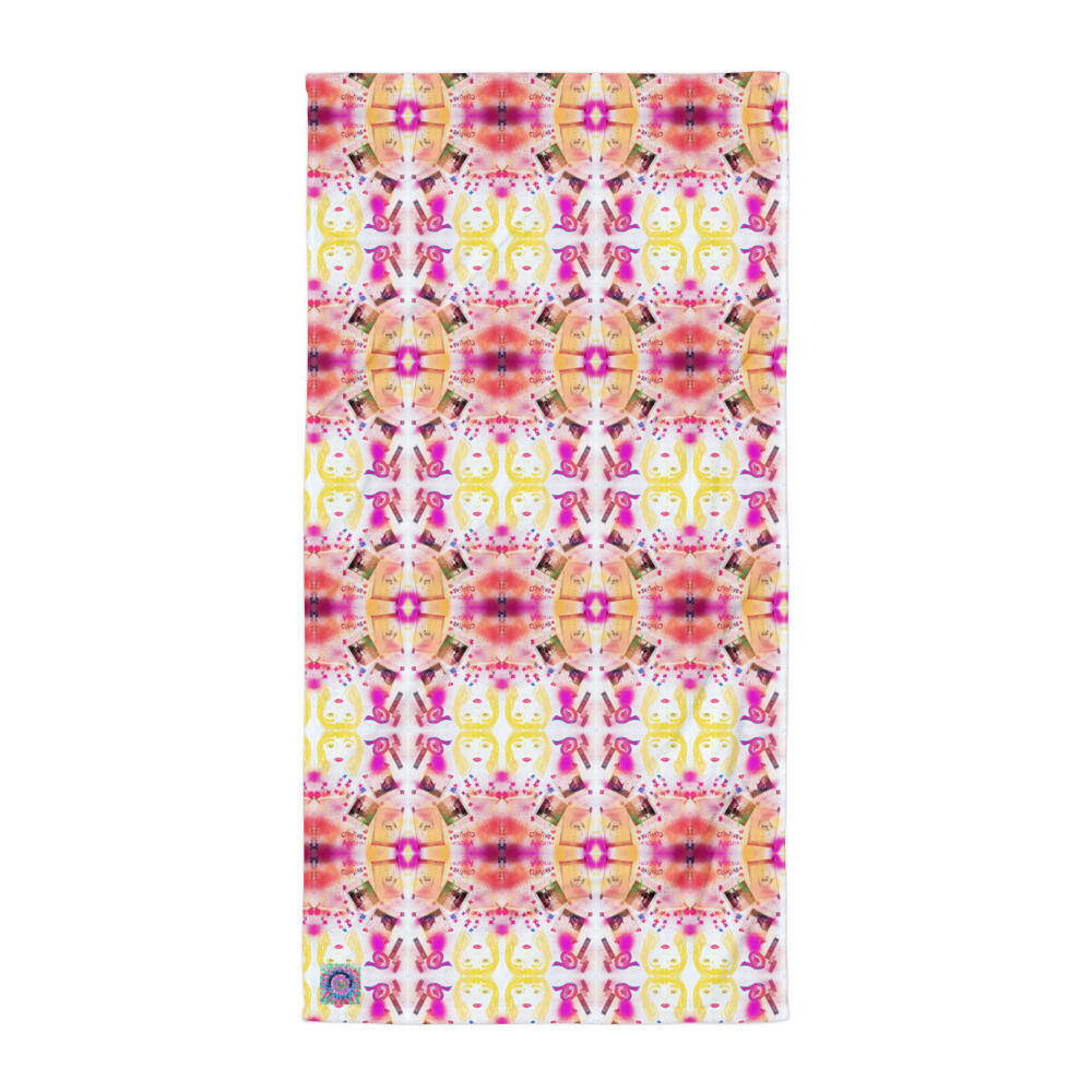 Art Edition Beach Towel: Tribal Love