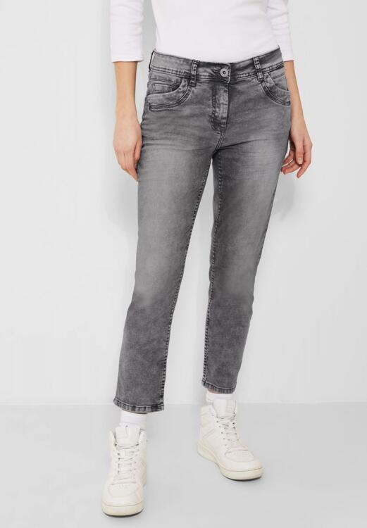 (10573) Jeans Letzshop Scarlett Loose | - - Cecil Fit - 25/26 gray