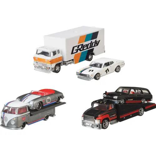Mattel Hot Wheels FLF56  Premium Team Transport, en assortiment