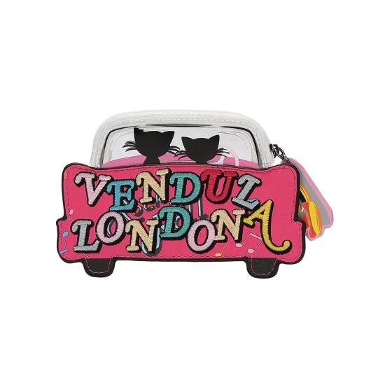 VENDULA LONDON KITT`S DRIVE IN FLAT COIN PURSE flache kleine Geldbörse 