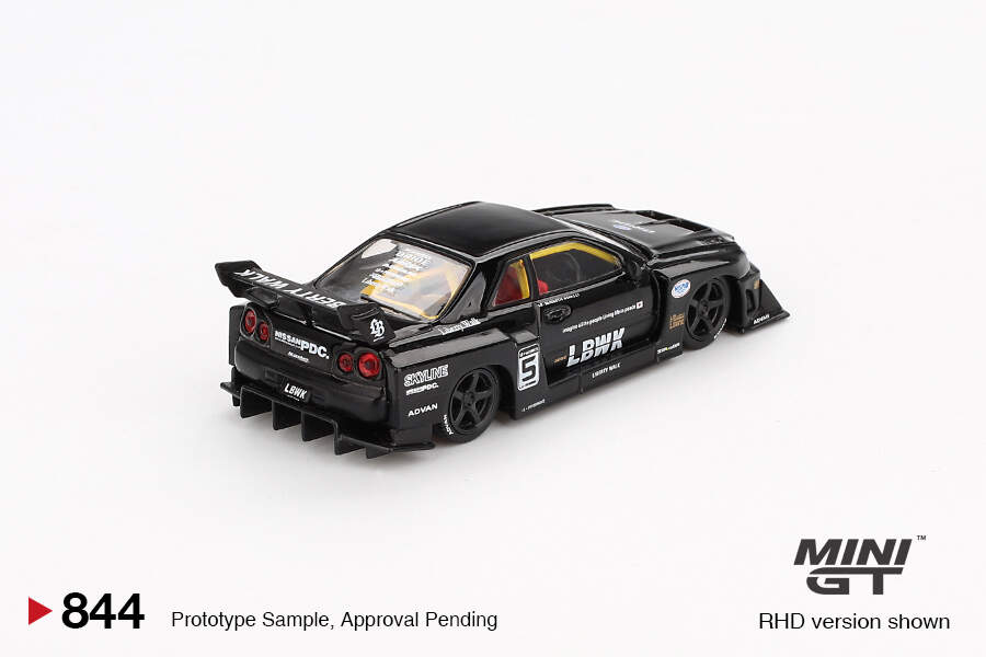 ☆MINIGT LBWorks Nissan GT-R Matte Black☆ MINIGT.com – Welcome to the World of 1:64!