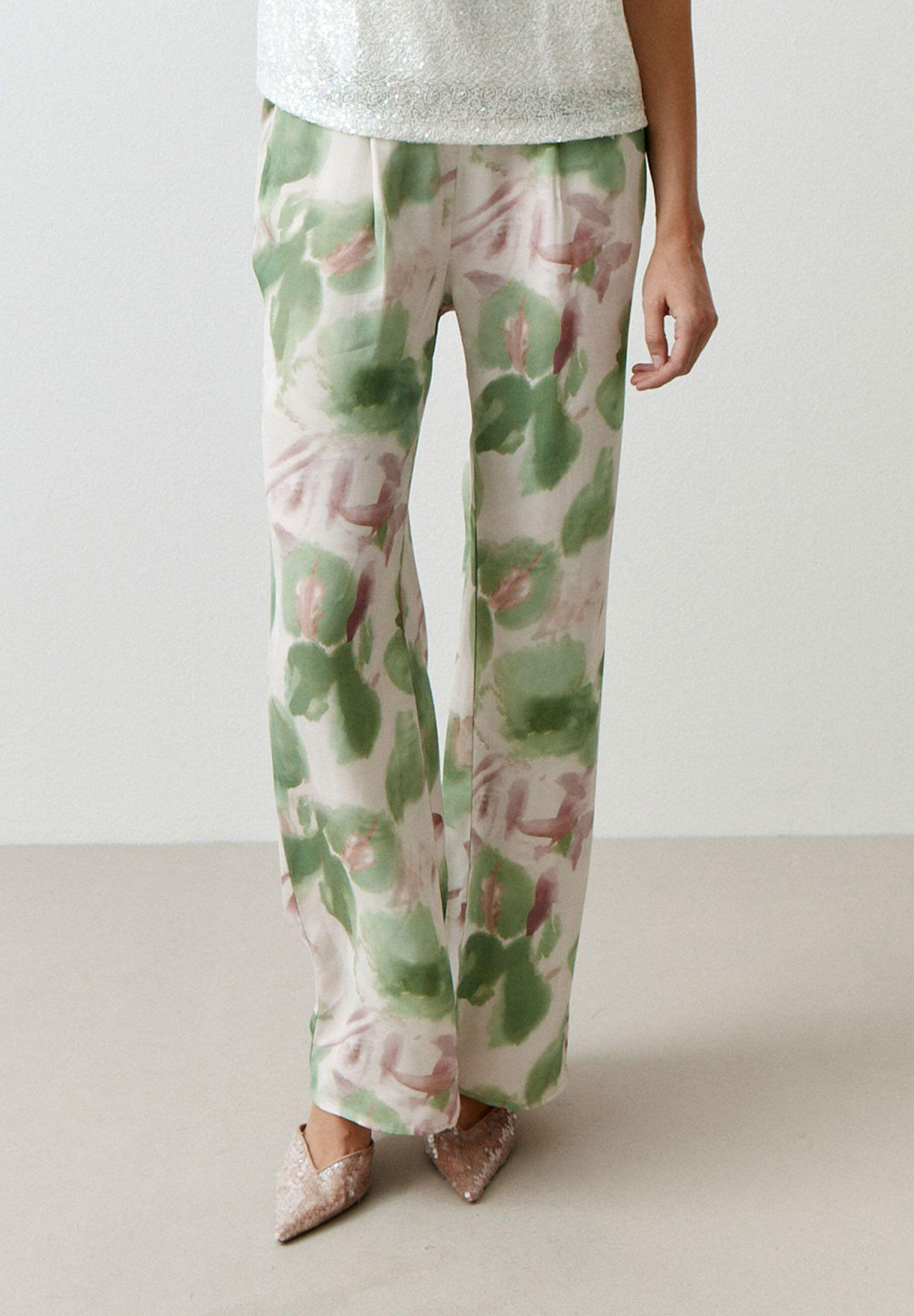 Printed Pants