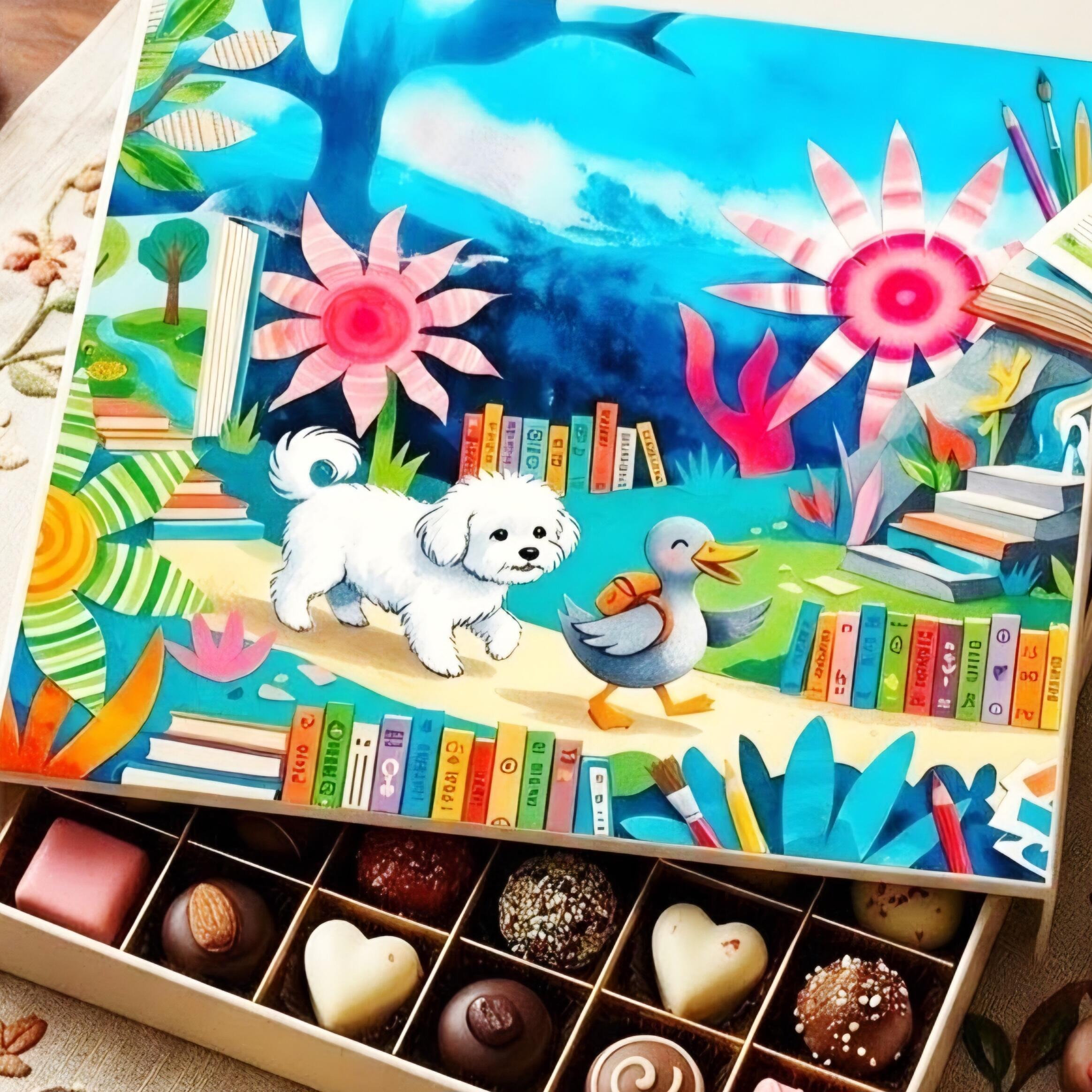 Bunte Pralinen: Back to School