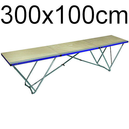 3-teiliger Tapeziertisch