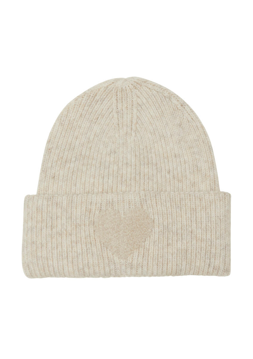 Strickbeanie aus Wollmix