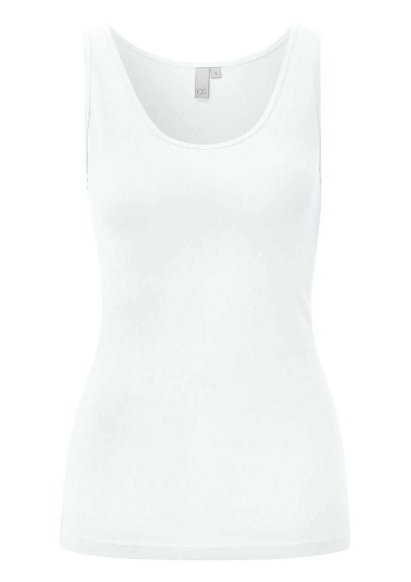 Elastisches Tanktop im Slim Fit