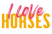 I love Horses Logo