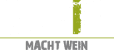 Klein. Macht Wein. Logo