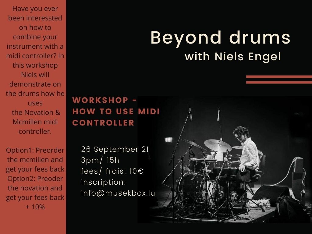 Beyond drums with Niels Engel