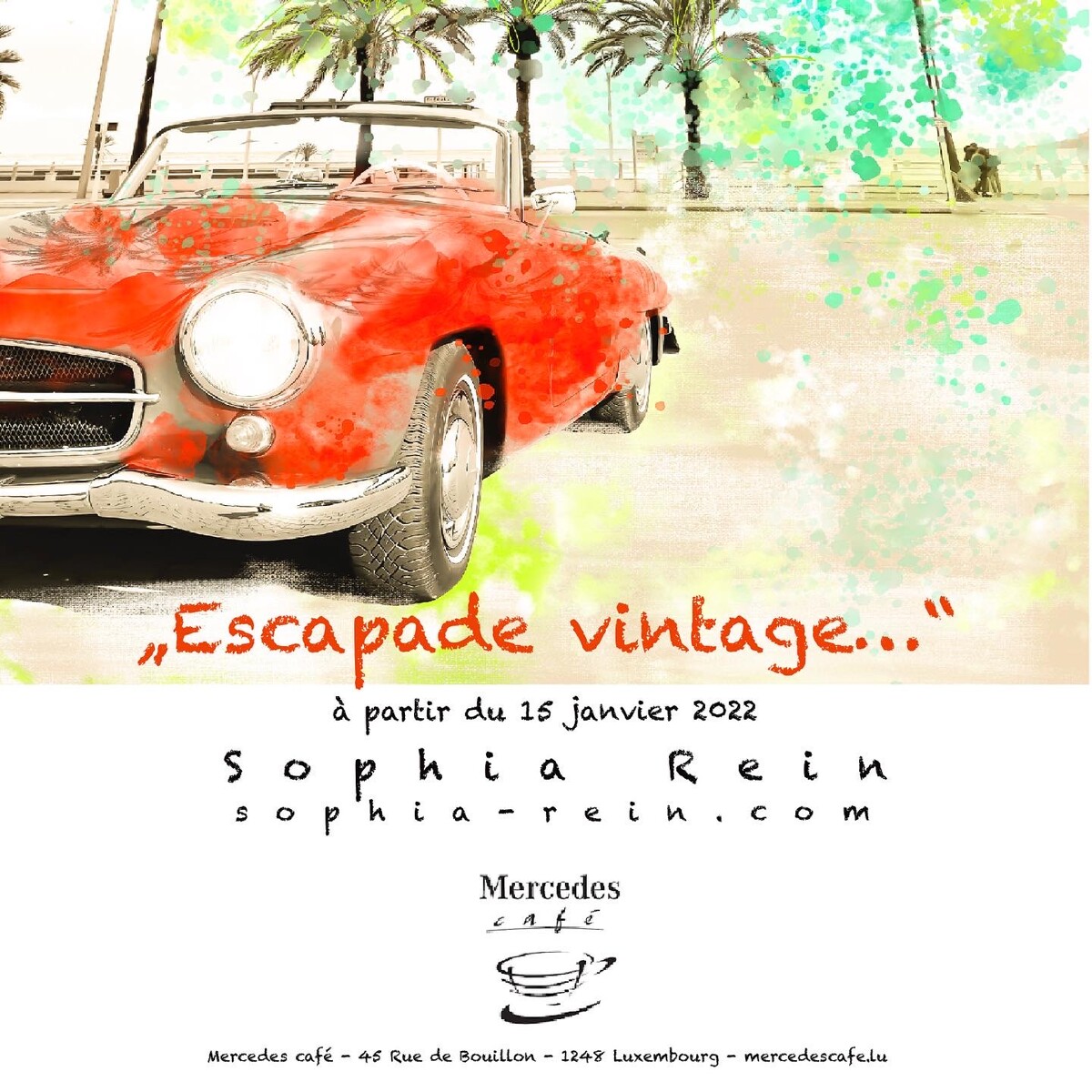 Ausstellung “Escapade vintage…”