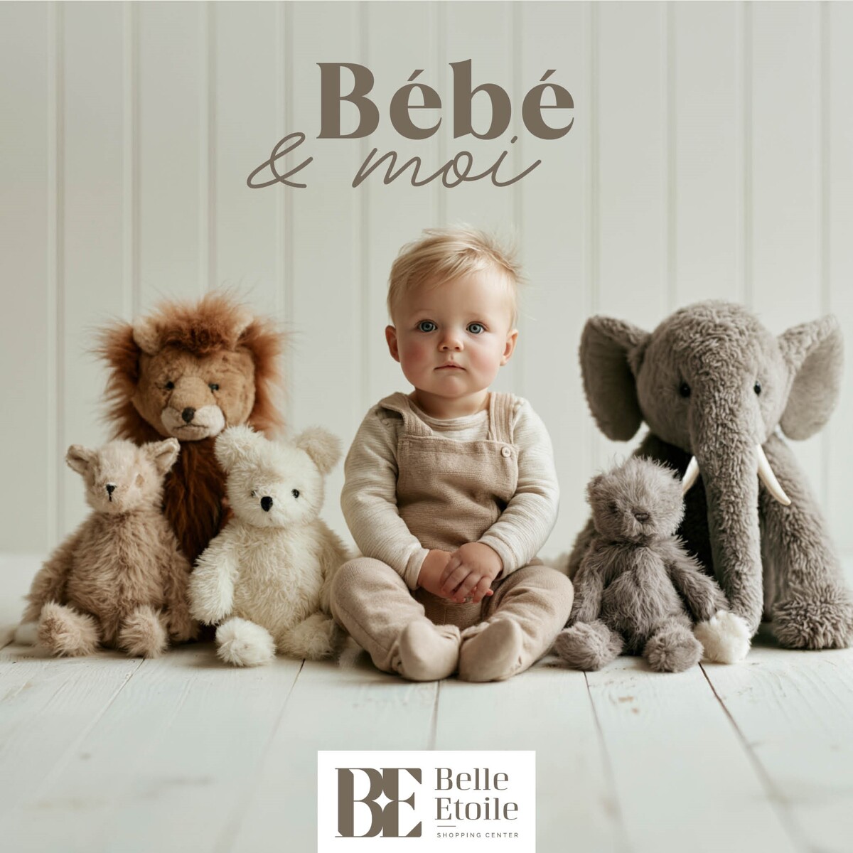 Baby und ich in der Belle Étoile