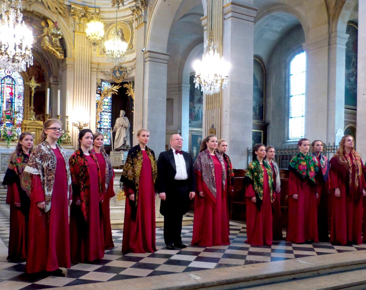Concert du Choeur féminin Rimsky-Korsakov de Saint-Pétersbourg