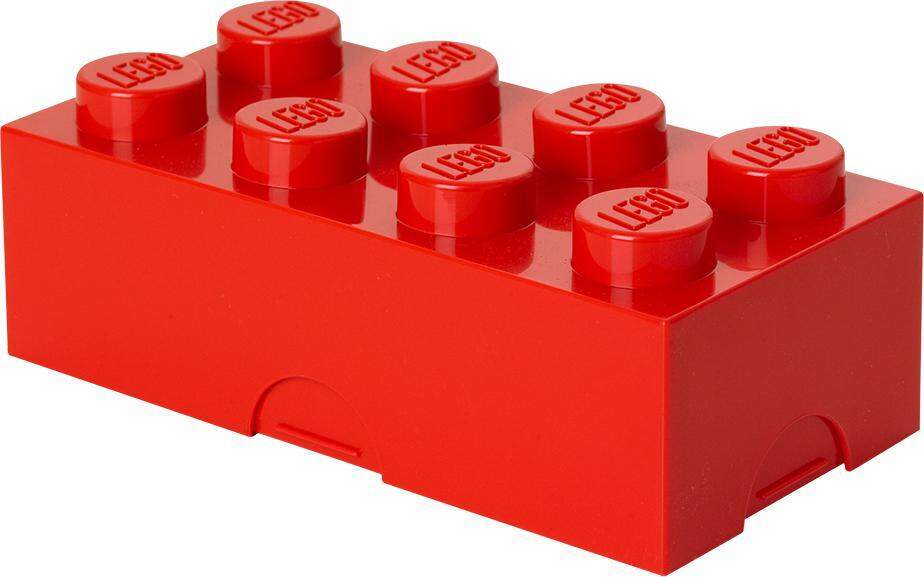 ROOM COPENHAGEN A S LEGO 4023 lunch box 8 brick red Letzshop