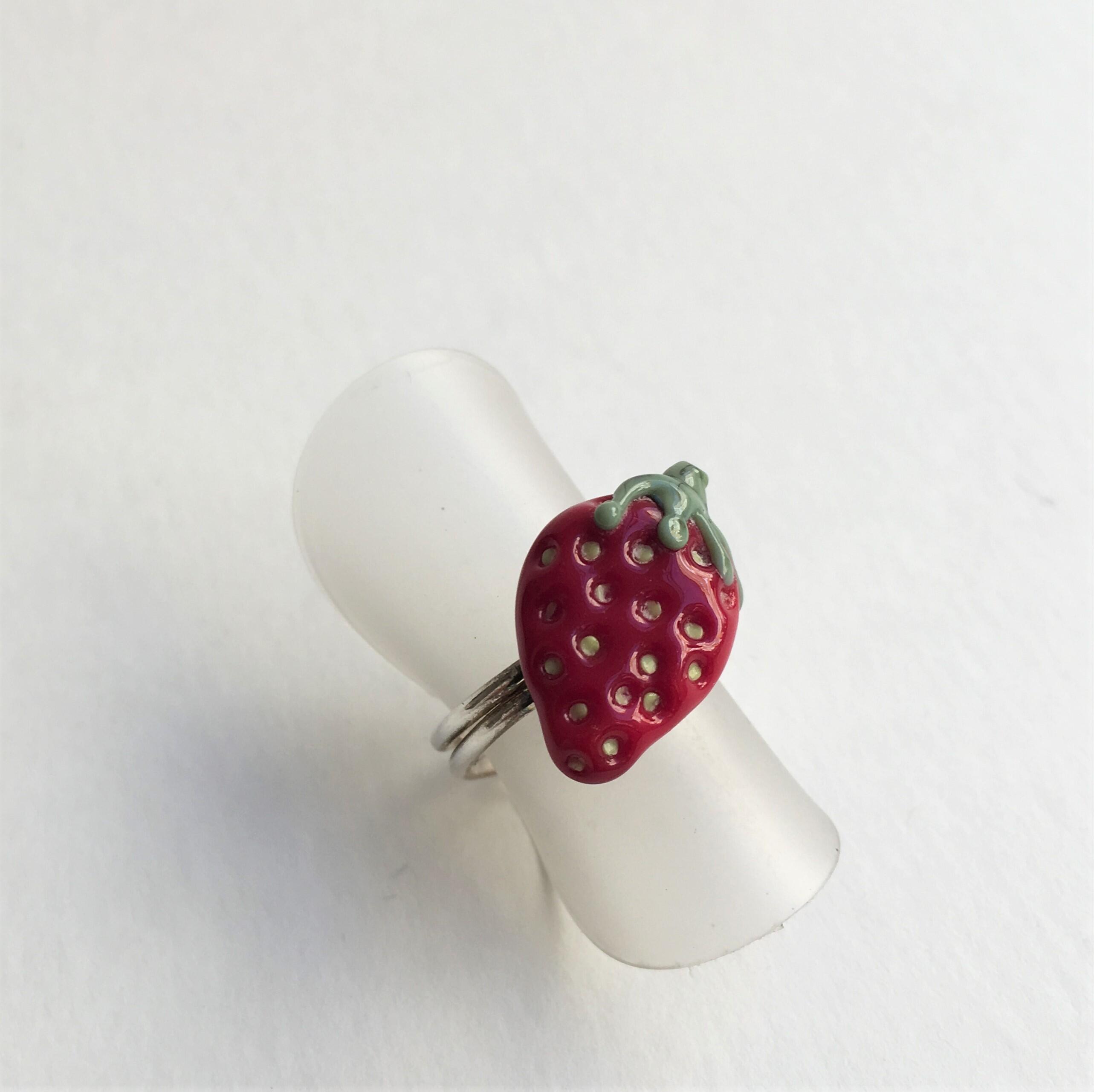 Bague enfants Fraise