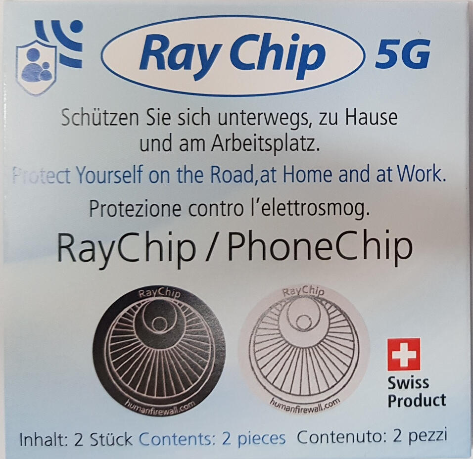 Ray Guard anti-4&5G - Ensemble de 2 puces