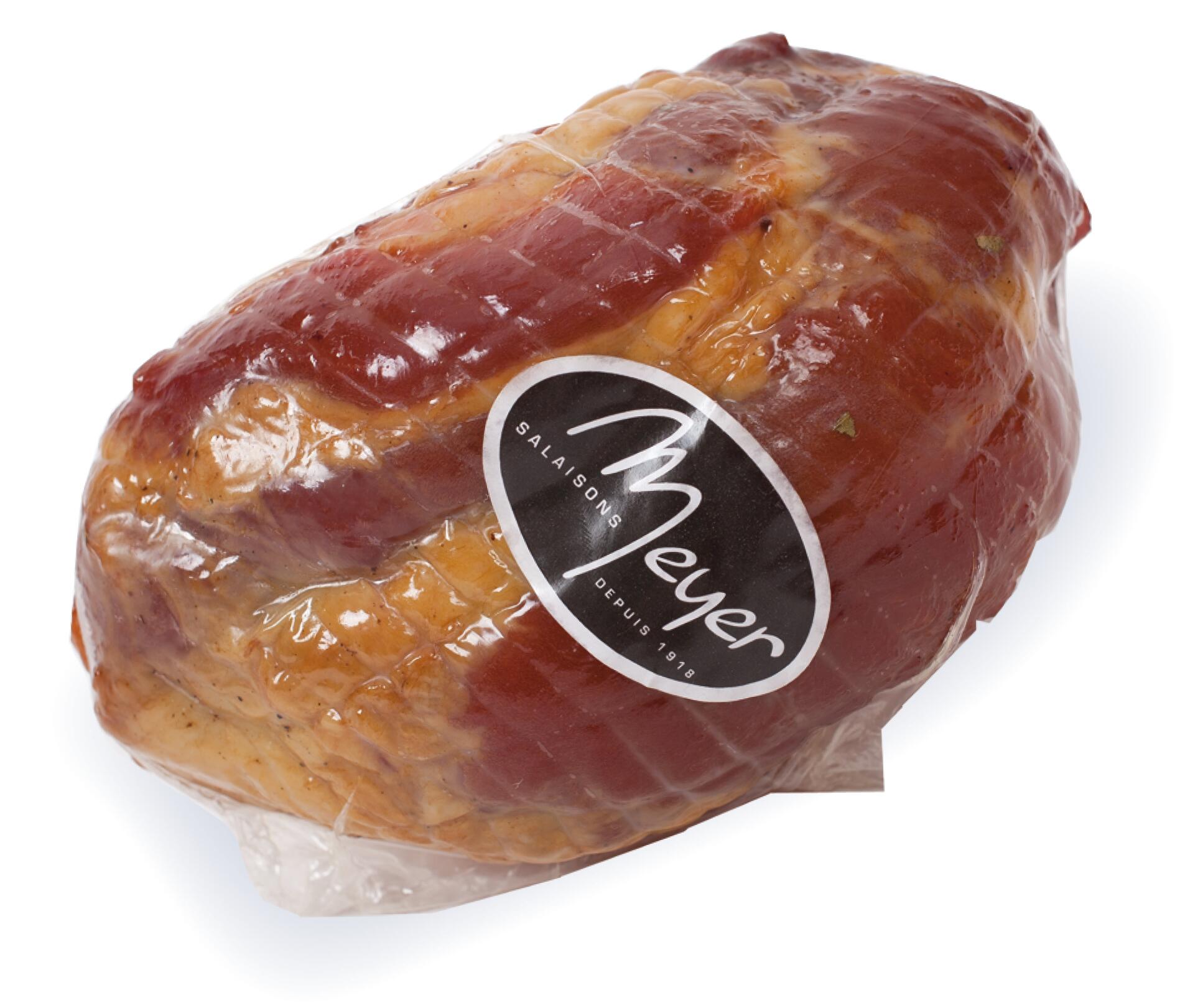 Viande, Noix de Jambon crue fumée, entière +/- 1 Kg