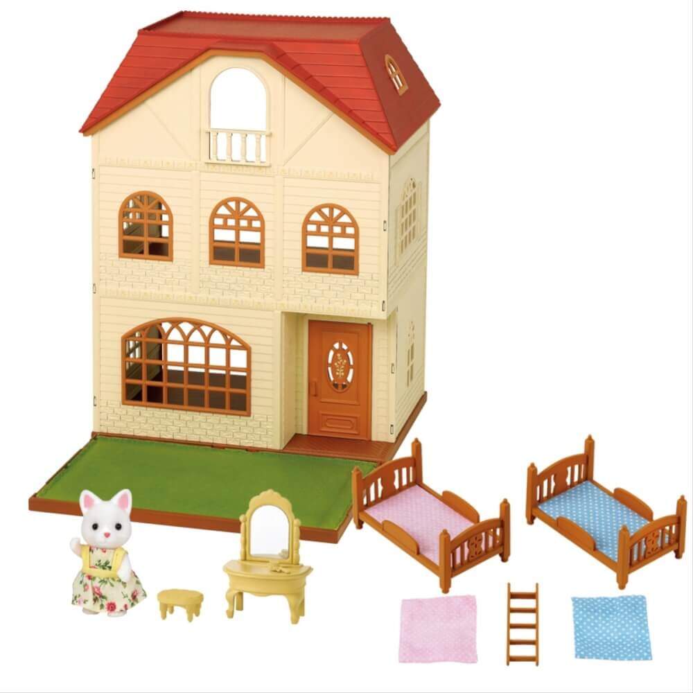 Sylvanian families three storey house outlet