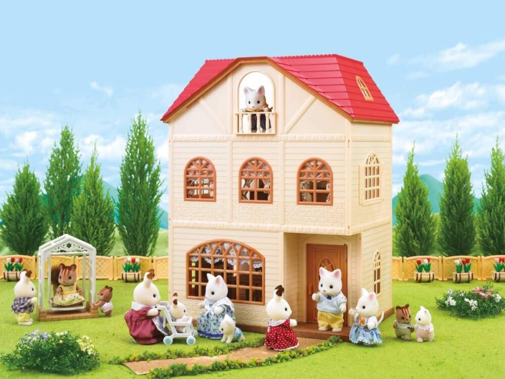 Sylvanian family 3 story clearance house