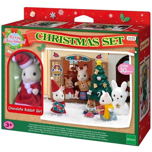 Sylvanian families hotsell christmas set