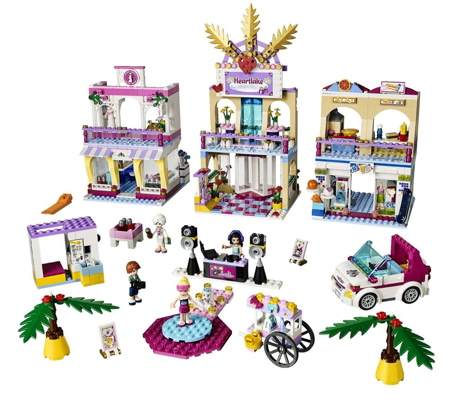Lego friends heartlake on sale shopping mall
