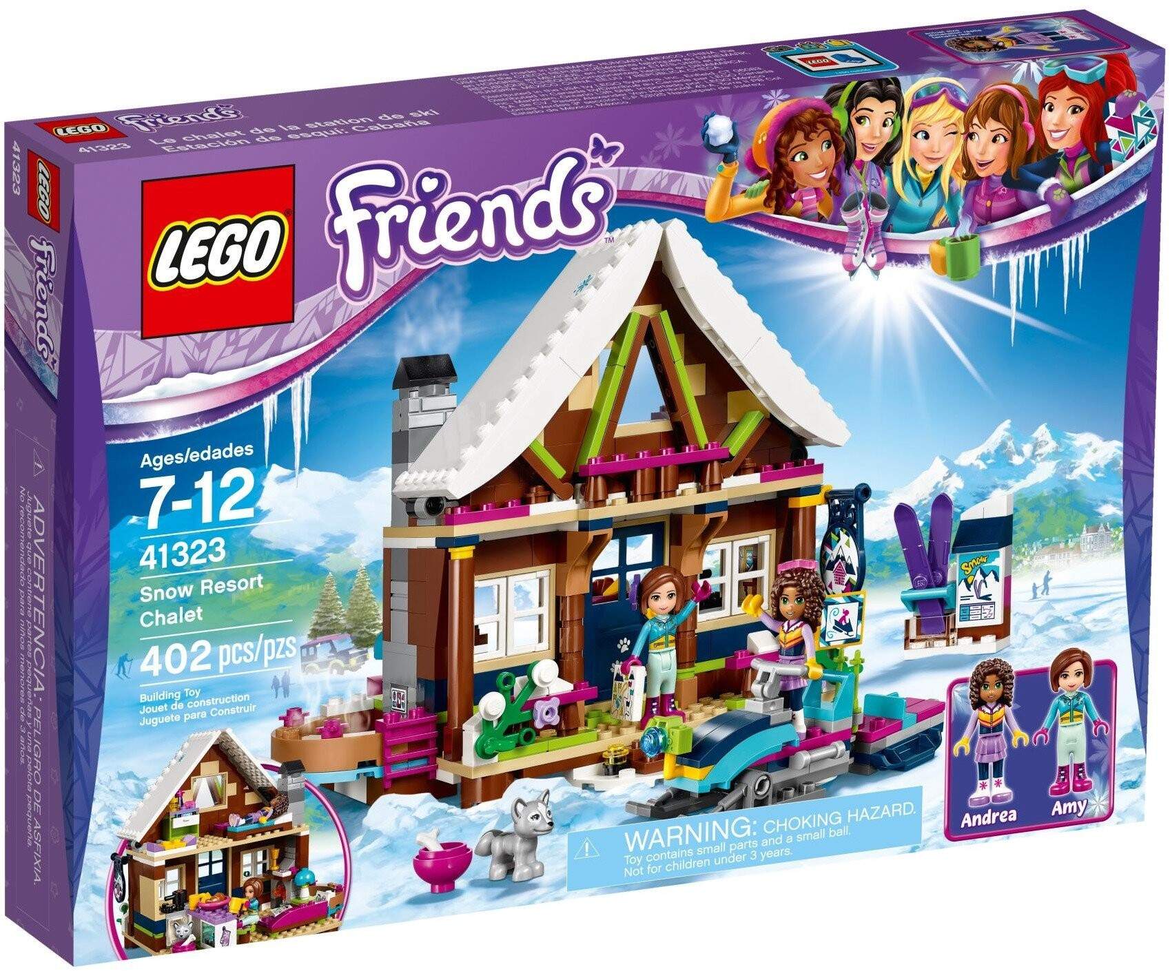 LEGO LEGO Friends chalet in winter resort Letzshop