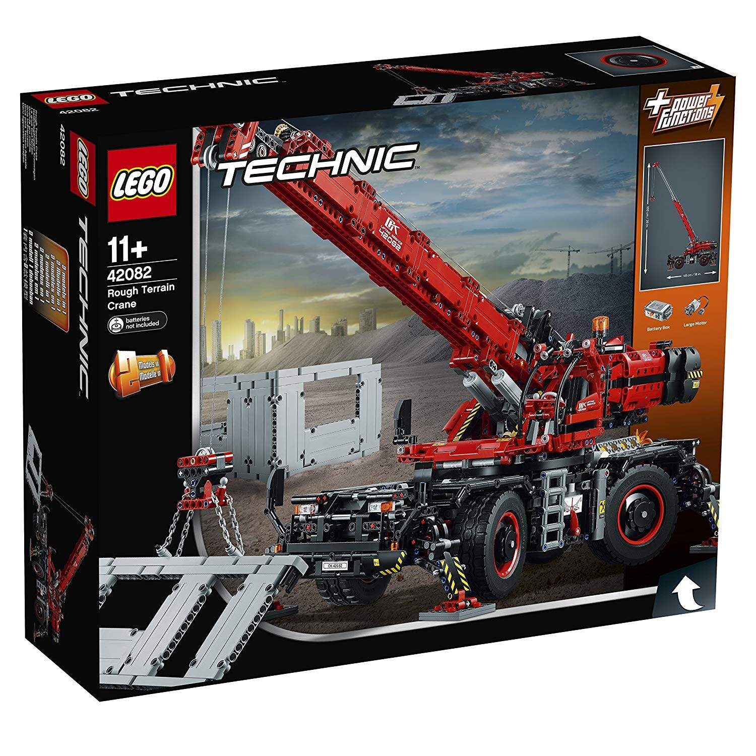 Technic crane clearance truck