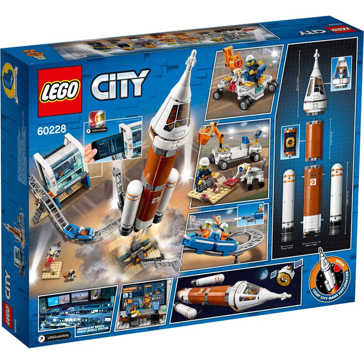 LEGO LEGO City space rocket with control center Letzshop