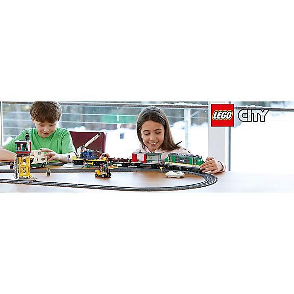 Lego®city 60198 - le train de marchandises telecommande