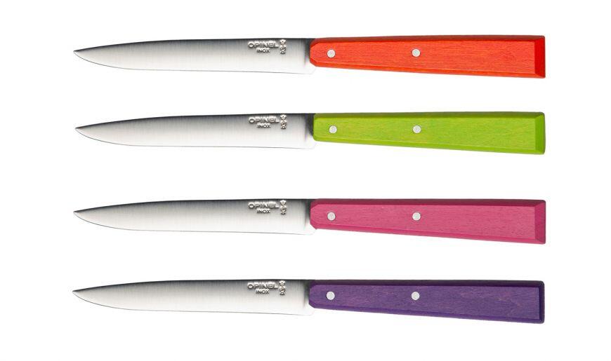 4 couteaux de table N°125 - bon appétit! ¦ Opinel Savoie France