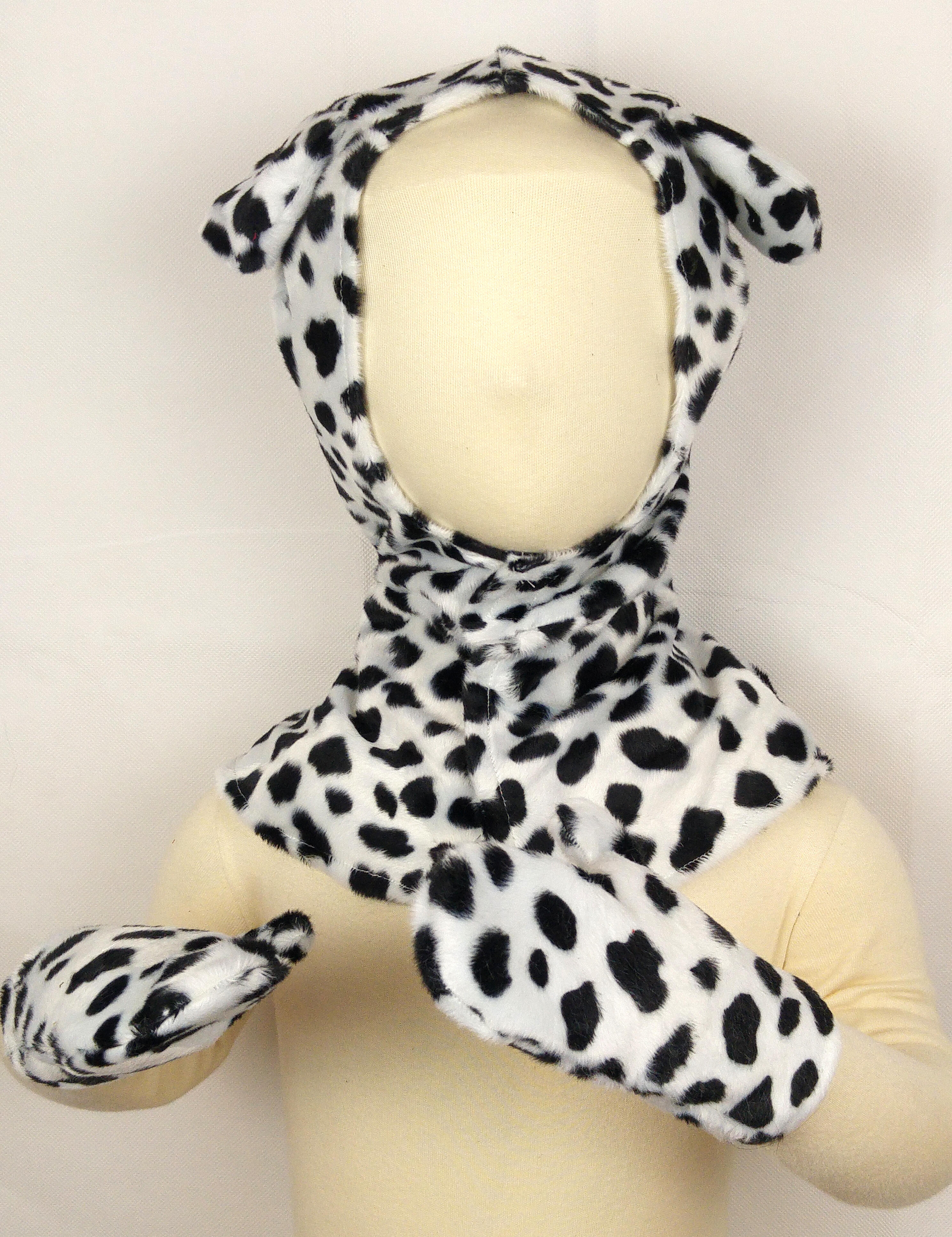 Coiffe dalmatien et gants