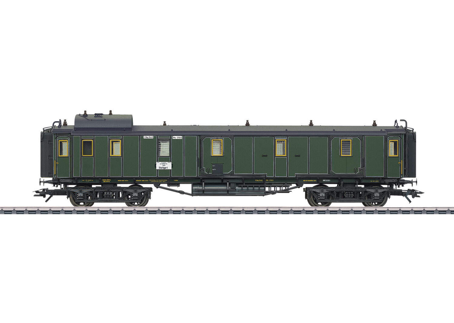Märklin Fourgon à Bagages HO – Wagon De Train Miniature échelle 1:87 – Pour Réseau Start Up