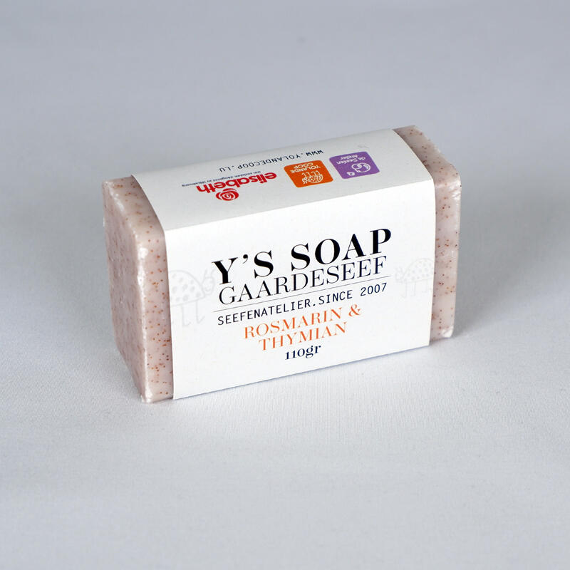 Y's soap Gaardeseef - Rosemary &amp; Thyme 110gr