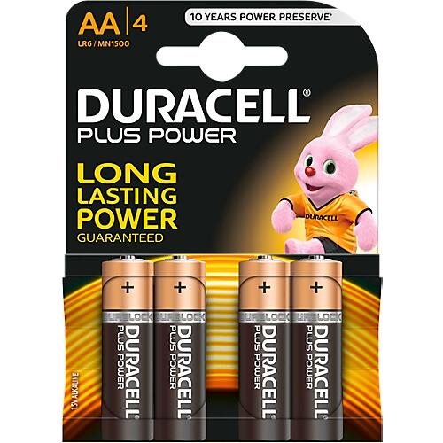 Duracell - Pile AA- LR06 Duracell Plus 1,5V - Piles rechargeables - Rue du  Commerce