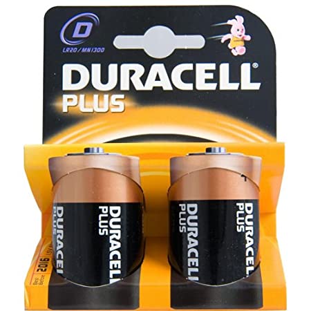 DURACELL DURACELL D-CELL Batterie 2er Pack
