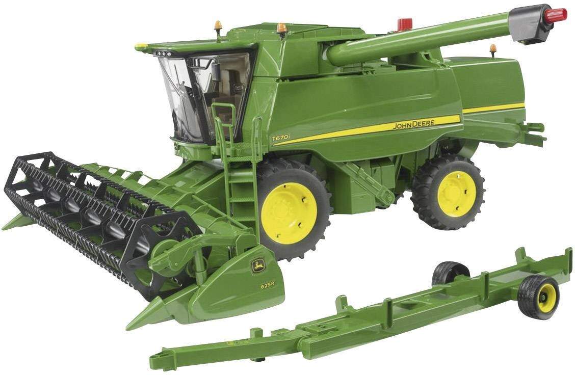 John deere combine harvester toy top