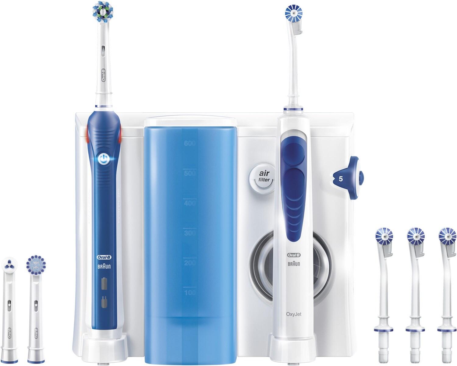 mouth / OxyJet care irrigator | + 2 Letzshop oral PRO tooth OralB
