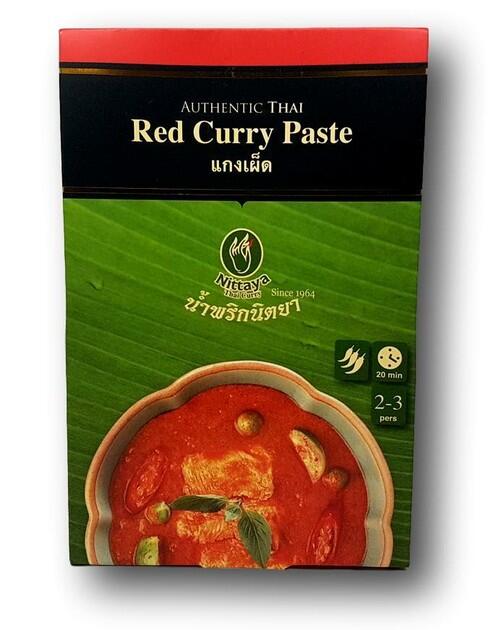 Pâte de curry rouge - 400g