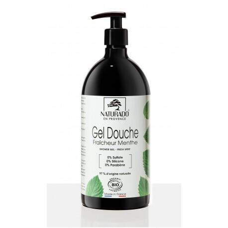 ❤️ COUP DE CŒUR RAFRAÎCHISSANT  Douche Fraîcheur Menthe XXL Cosmos Organic bio 1 Litre