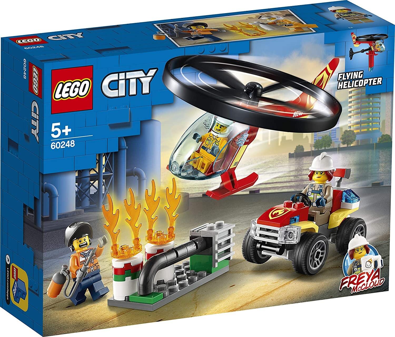 LEGO City La caserne de pompiers 60320 Ensemble de construction